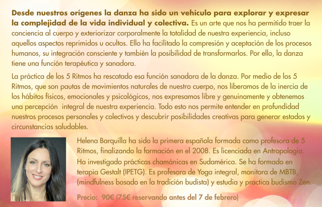 Helena Barquilla | Meditación en movimiento y Danza Consciente
