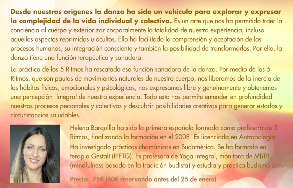 Helena Barquilla | Meditación en movimiento y Danza Consciente