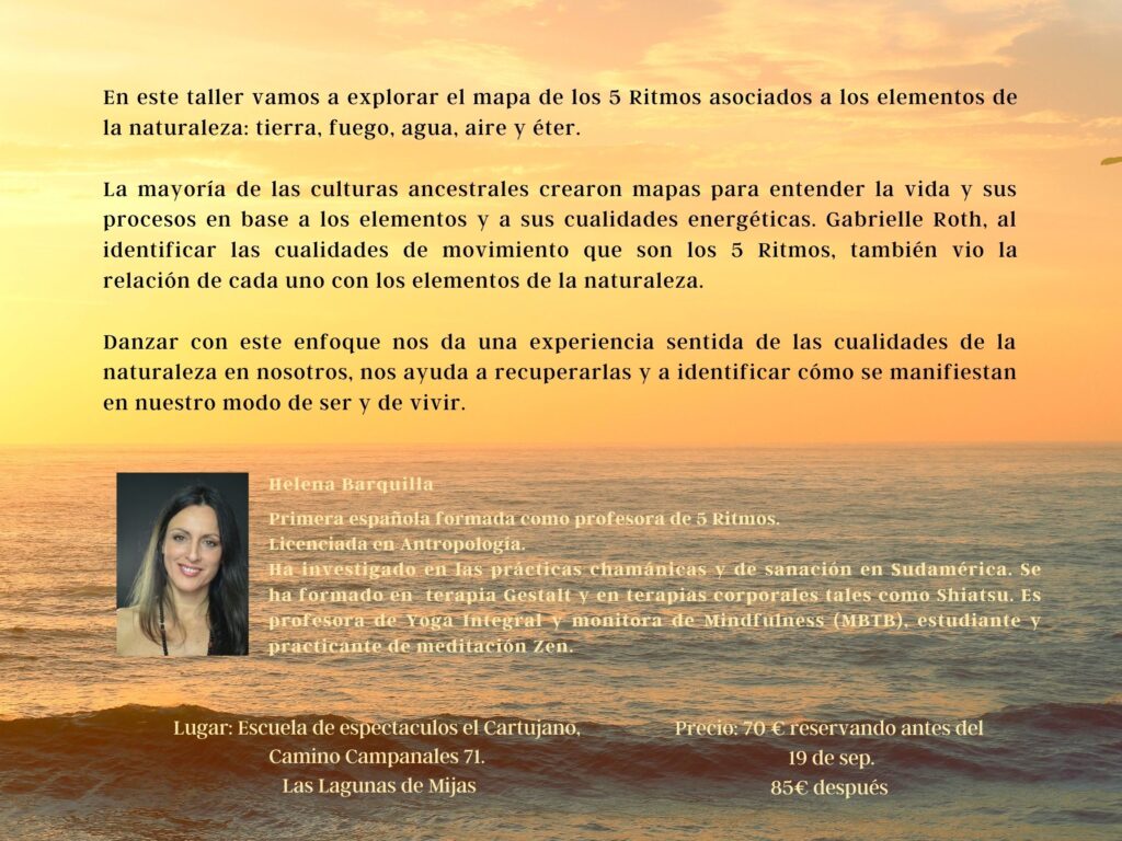 Helena Barquilla | Meditación en movimiento y Danza Consciente