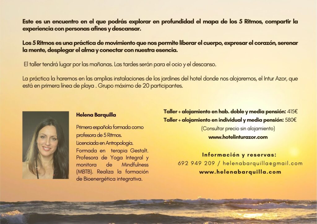 Helena Barquilla | Meditación en movimiento y Danza Consciente