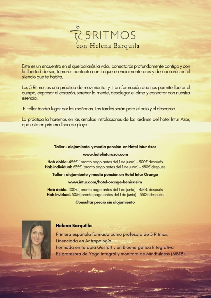 Helena Barquilla | Meditación en movimiento y Danza Consciente