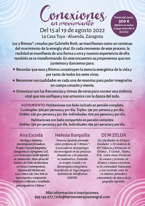 Helena Barquilla | Meditación en movimiento y Danza Consciente