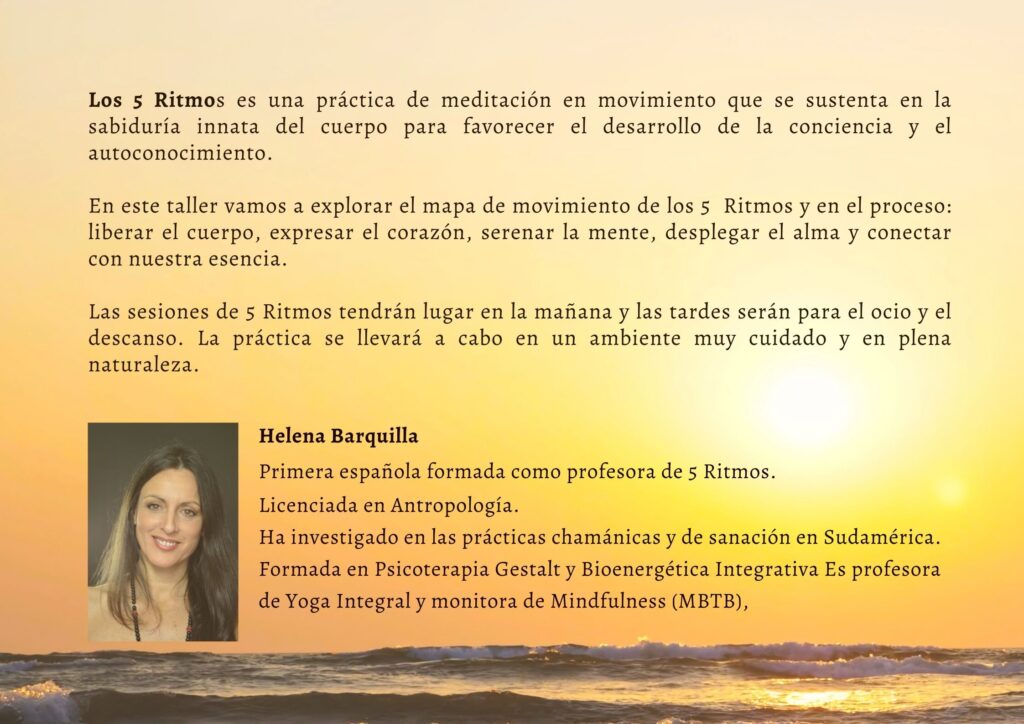 Helena Barquilla | Meditación en movimiento y Danza Consciente