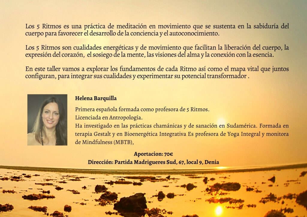 Helena Barquilla | Meditación en movimiento y Danza Consciente