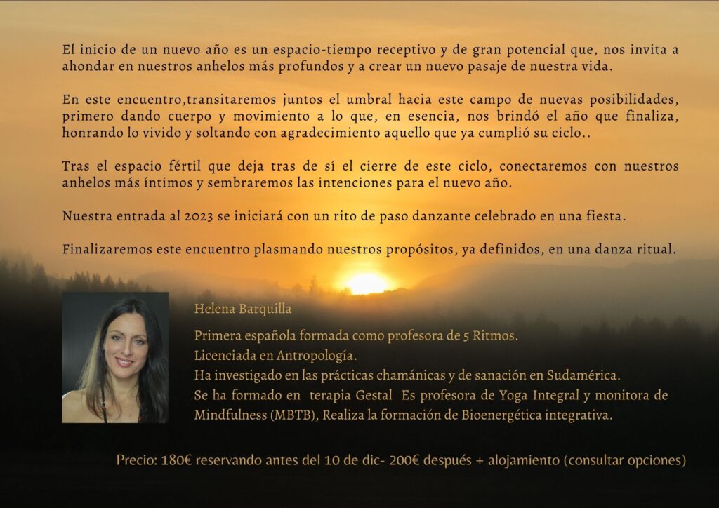 Helena Barquilla | Meditación en movimiento y Danza Consciente