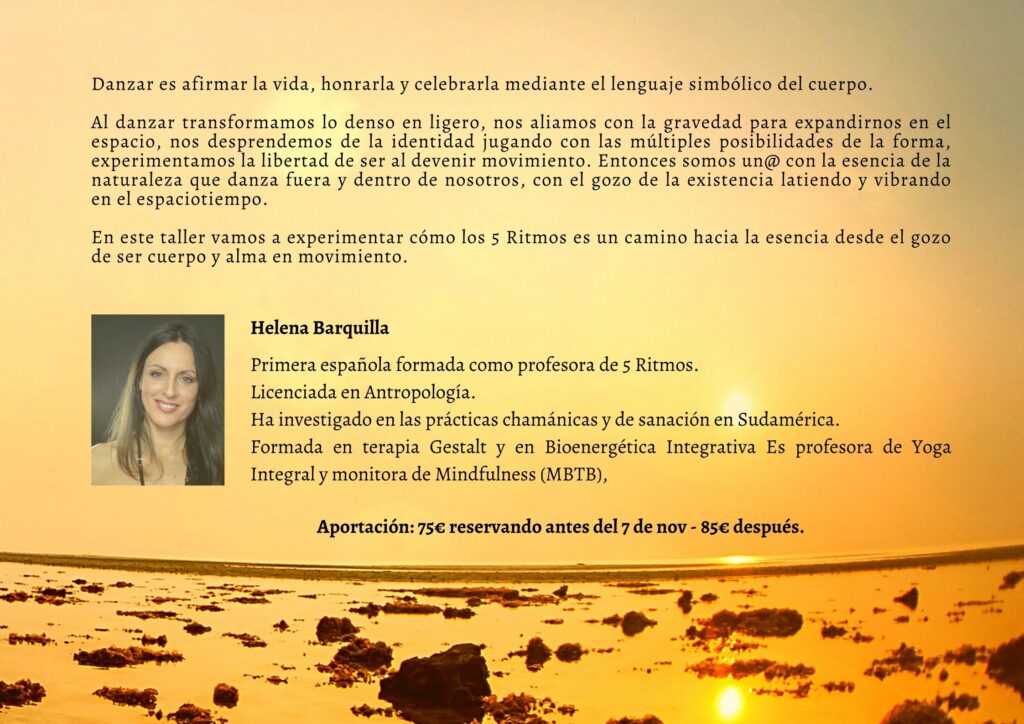 Helena Barquilla | Meditación en movimiento y Danza Consciente