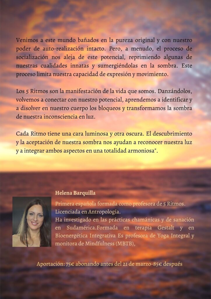 Helena Barquilla | Meditación en movimiento y Danza Consciente