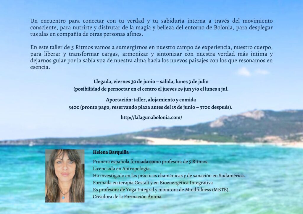 Helena Barquilla | Meditación en movimiento y Danza Consciente