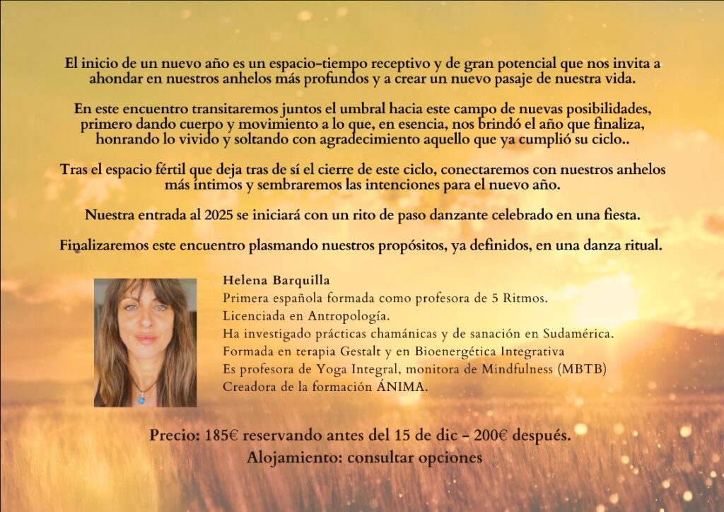 Helena Barquilla | Meditación en movimiento y Danza Consciente