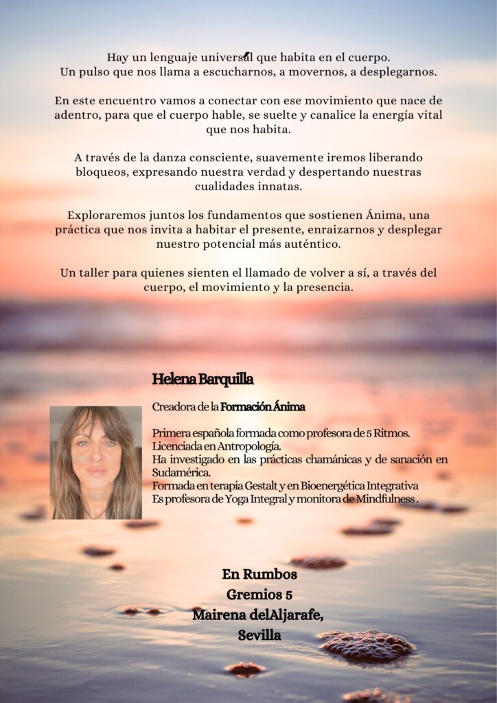 Helena Barquilla | Meditación en movimiento y Danza Consciente