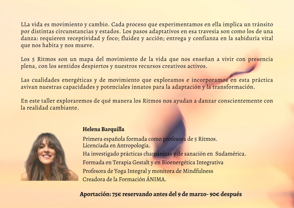 Helena Barquilla | Meditación en movimiento y Danza Consciente
