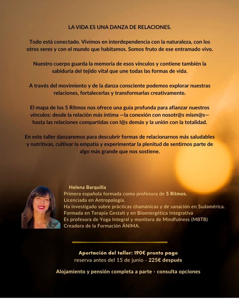 Helena Barquilla | Meditación en movimiento y Danza Consciente
